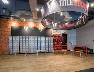 Title Boxing Locker Area